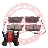 Bremsbelagsatz, Scheibenbremse Vorderachse MASTER-SPORT GERMANY 13046039112N-SET-MS