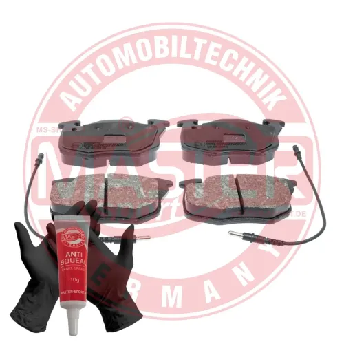Bremsbelagsatz, Scheibenbremse Vorderachse MASTER-SPORT GERMANY 13046039112N-SET-MS Bild Bremsbelagsatz, Scheibenbremse Vorderachse MASTER-SPORT GERMANY 13046039112N-SET-MS