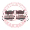 Bremsbelagsatz, Scheibenbremse Vorderachse MASTER-SPORT GERMANY 13046039112N-SET-MS