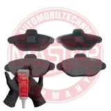 Bremsbelagsatz, Scheibenbremse Vorderachse MASTER-SPORT GERMANY 13046039492N-SET-MS