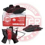 Bremsbelagsatz, Scheibenbremse Vorderachse MASTER-SPORT GERMANY 13046039512N-SET-MS