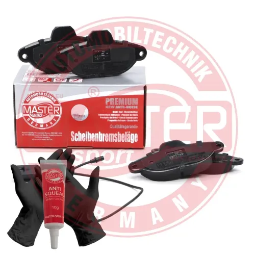 Bremsbelagsatz, Scheibenbremse Vorderachse MASTER-SPORT GERMANY 13046039512N-SET-MS Bild Bremsbelagsatz, Scheibenbremse Vorderachse MASTER-SPORT GERMANY 13046039512N-SET-MS