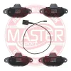 Bremsbelagsatz, Scheibenbremse Vorderachse MASTER-SPORT GERMANY 13046039512N-SET-MS Bild Bremsbelagsatz, Scheibenbremse Vorderachse MASTER-SPORT GERMANY 13046039512N-SET-MS