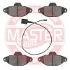 Bremsbelagsatz, Scheibenbremse Vorderachse MASTER-SPORT GERMANY 13046039512N-SET-MS Bild Bremsbelagsatz, Scheibenbremse Vorderachse MASTER-SPORT GERMANY 13046039512N-SET-MS