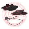 Bremsbelagsatz, Scheibenbremse Vorderachse MASTER-SPORT GERMANY 13046039512N-SET-MS Bild Bremsbelagsatz, Scheibenbremse Vorderachse MASTER-SPORT GERMANY 13046039512N-SET-MS