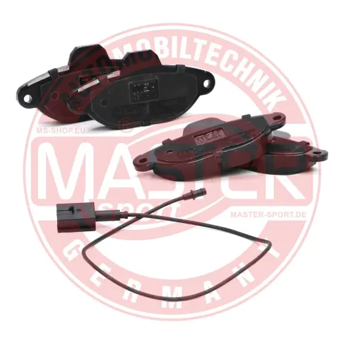 Bremsbelagsatz, Scheibenbremse Vorderachse MASTER-SPORT GERMANY 13046039512N-SET-MS Bild Bremsbelagsatz, Scheibenbremse Vorderachse MASTER-SPORT GERMANY 13046039512N-SET-MS