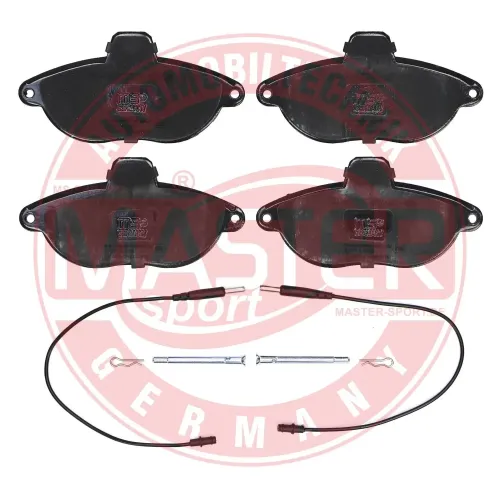 Bremsbelagsatz, Scheibenbremse Vorderachse MASTER-SPORT GERMANY 13046039572N-SET-MS Bild Bremsbelagsatz, Scheibenbremse Vorderachse MASTER-SPORT GERMANY 13046039572N-SET-MS