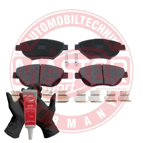 Bremsbelagsatz, Scheibenbremse Vorderachse MASTER-SPORT GERMANY 13046039662N-SET-MS Bild Bremsbelagsatz, Scheibenbremse Vorderachse MASTER-SPORT GERMANY 13046039662N-SET-MS