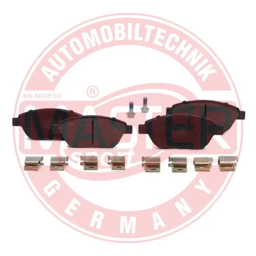 Bremsbelagsatz, Scheibenbremse Vorderachse MASTER-SPORT GERMANY 13046039662N-SET-MS Bild Bremsbelagsatz, Scheibenbremse Vorderachse MASTER-SPORT GERMANY 13046039662N-SET-MS