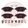 Bremsbelagsatz, Scheibenbremse Vorderachse MASTER-SPORT GERMANY 13046039662N-SET-MS Bild Bremsbelagsatz, Scheibenbremse Vorderachse MASTER-SPORT GERMANY 13046039662N-SET-MS