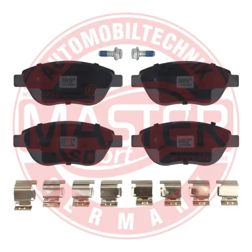Bremsbelagsatz, Scheibenbremse Vorderachse MASTER-SPORT GERMANY 13046039662N-SET-MS Bild Bremsbelagsatz, Scheibenbremse Vorderachse MASTER-SPORT GERMANY 13046039662N-SET-MS