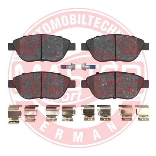 Bremsbelagsatz, Scheibenbremse Vorderachse MASTER-SPORT GERMANY 13046039662N-SET-MS Bild Bremsbelagsatz, Scheibenbremse Vorderachse MASTER-SPORT GERMANY 13046039662N-SET-MS