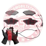 Bremsbelagsatz, Scheibenbremse Vorderachse MASTER-SPORT GERMANY 13046039722N-SET-MS