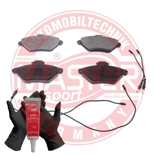 Bremsbelagsatz, Scheibenbremse Vorderachse MASTER-SPORT GERMANY 13046039722N-SET-MS Bild Bremsbelagsatz, Scheibenbremse Vorderachse MASTER-SPORT GERMANY 13046039722N-SET-MS