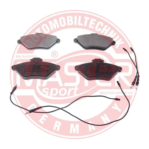 Bremsbelagsatz, Scheibenbremse Vorderachse MASTER-SPORT GERMANY 13046039722N-SET-MS Bild Bremsbelagsatz, Scheibenbremse Vorderachse MASTER-SPORT GERMANY 13046039722N-SET-MS