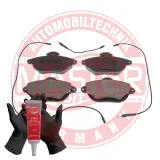 Bremsbelagsatz, Scheibenbremse Vorderachse MASTER-SPORT GERMANY 13046039732N-SET-MS