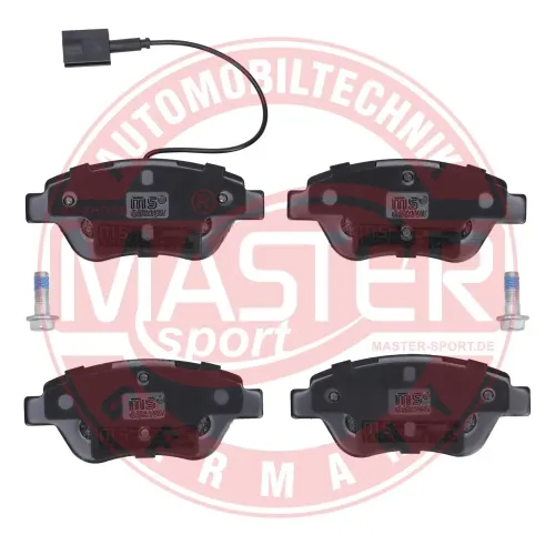 Bremsbelagsatz, Scheibenbremse Vorderachse MASTER-SPORT GERMANY 13046039822N-SET-MS Bild Bremsbelagsatz, Scheibenbremse Vorderachse MASTER-SPORT GERMANY 13046039822N-SET-MS