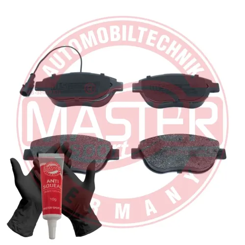 Bremsbelagsatz, Scheibenbremse Vorderachse MASTER-SPORT GERMANY 13046039832N-SET-MS Bild Bremsbelagsatz, Scheibenbremse Vorderachse MASTER-SPORT GERMANY 13046039832N-SET-MS