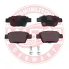 Bremsbelagsatz, Scheibenbremse Hinterachse MASTER-SPORT GERMANY 13046039912N-SET-MS