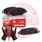 Bremsbelagsatz, Scheibenbremse Vorderachse MASTER-SPORT GERMANY 13046039922N-SET-MS