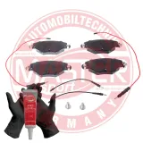Bremsbelagsatz, Scheibenbremse Vorderachse MASTER-SPORT GERMANY 13046039972N-SET-MS