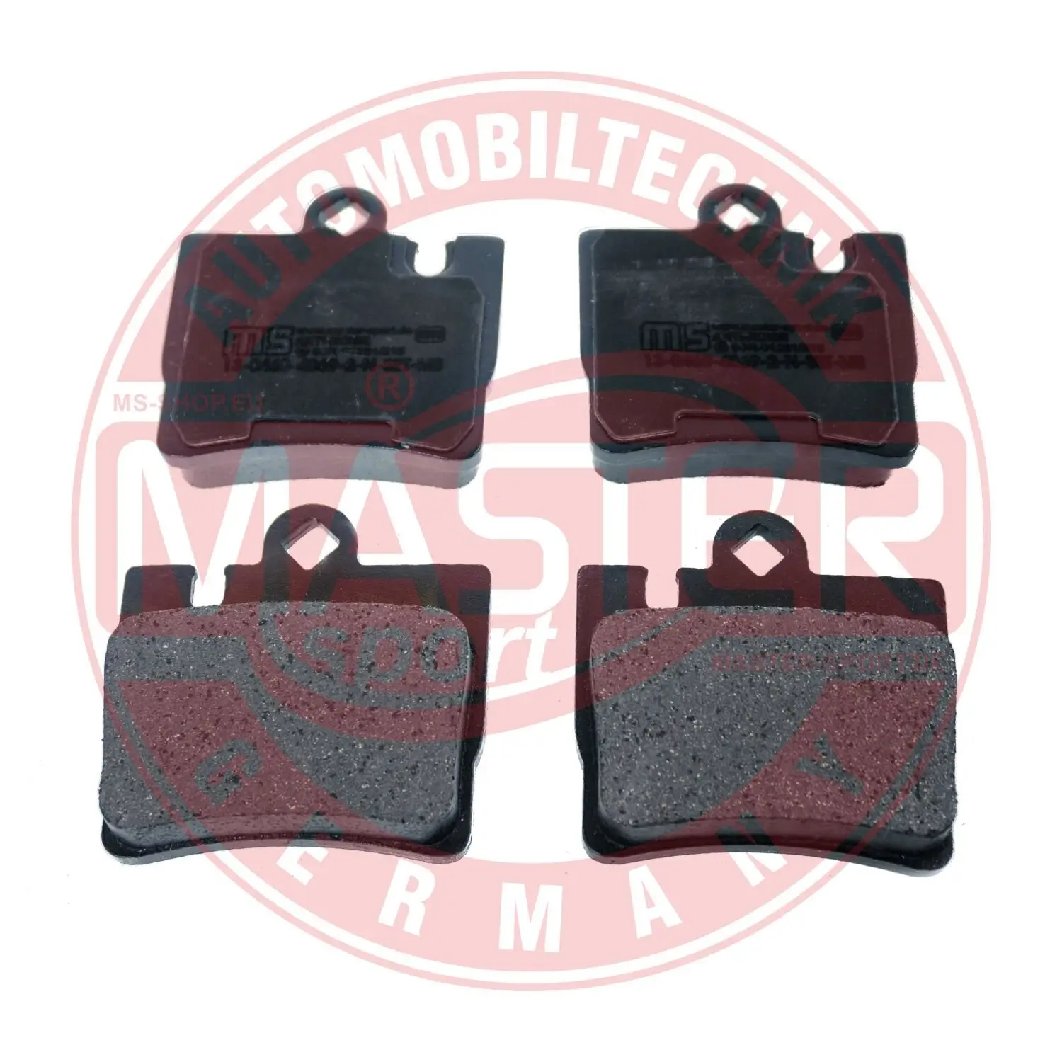Bremsbelagsatz, Scheibenbremse Hinterachse MASTER-SPORT GERMANY 13046040692N-SET-MS