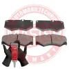 Bremsbelagsatz, Scheibenbremse Vorderachse MASTER-SPORT GERMANY 13046044012N-SET-MS Bild Bremsbelagsatz, Scheibenbremse Vorderachse MASTER-SPORT GERMANY 13046044012N-SET-MS
