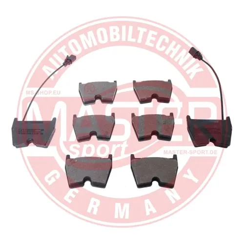 Bremsbelagsatz, Scheibenbremse Vorderachse MASTER-SPORT GERMANY 13046048002N-SET-MS Bild Bremsbelagsatz, Scheibenbremse Vorderachse MASTER-SPORT GERMANY 13046048002N-SET-MS