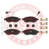 Bremsbelagsatz, Scheibenbremse Vorderachse MASTER-SPORT GERMANY 13046048092N-SET-MS Bild Bremsbelagsatz, Scheibenbremse Vorderachse MASTER-SPORT GERMANY 13046048092N-SET-MS