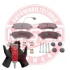 Bremsbelagsatz, Scheibenbremse Vorderachse MASTER-SPORT GERMANY 13046048102N-SET-MS
