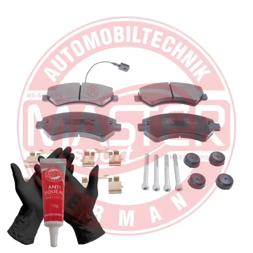 Bremsbelagsatz, Scheibenbremse Vorderachse MASTER-SPORT GERMANY 13046048102N-SET-MS Bild Bremsbelagsatz, Scheibenbremse Vorderachse MASTER-SPORT GERMANY 13046048102N-SET-MS