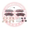 Bremsbelagsatz, Scheibenbremse Vorderachse MASTER-SPORT GERMANY 13046048102N-SET-MS Bild Bremsbelagsatz, Scheibenbremse Vorderachse MASTER-SPORT GERMANY 13046048102N-SET-MS