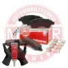 Bremsbelagsatz, Scheibenbremse Hinterachse MASTER-SPORT GERMANY 13046048122N-SET-MS Bild Bremsbelagsatz, Scheibenbremse Hinterachse MASTER-SPORT GERMANY 13046048122N-SET-MS