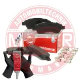 Bremsbelagsatz, Scheibenbremse Hinterachse MASTER-SPORT GERMANY 13046048122N-SET-MS