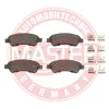 Bremsbelagsatz, Scheibenbremse Hinterachse MASTER-SPORT GERMANY 13046048122N-SET-MS Bild Bremsbelagsatz, Scheibenbremse Hinterachse MASTER-SPORT GERMANY 13046048122N-SET-MS