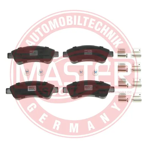 Bremsbelagsatz, Scheibenbremse Hinterachse MASTER-SPORT GERMANY 13046048122N-SET-MS Bild Bremsbelagsatz, Scheibenbremse Hinterachse MASTER-SPORT GERMANY 13046048122N-SET-MS
