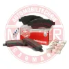 Bremsbelagsatz, Scheibenbremse Hinterachse MASTER-SPORT GERMANY 13046048122N-SET-MS Bild Bremsbelagsatz, Scheibenbremse Hinterachse MASTER-SPORT GERMANY 13046048122N-SET-MS
