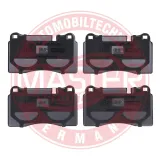 Bremsbelagsatz, Scheibenbremse Vorderachse MASTER-SPORT GERMANY 13046048332N-SET-MS