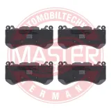 Bremsbelagsatz, Scheibenbremse Vorderachse MASTER-SPORT GERMANY 13046048392N-SET-MS