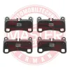 Bremsbelagsatz, Scheibenbremse Hinterachse MASTER-SPORT GERMANY 13046048502N-SET-MS Bild Bremsbelagsatz, Scheibenbremse Hinterachse MASTER-SPORT GERMANY 13046048502N-SET-MS