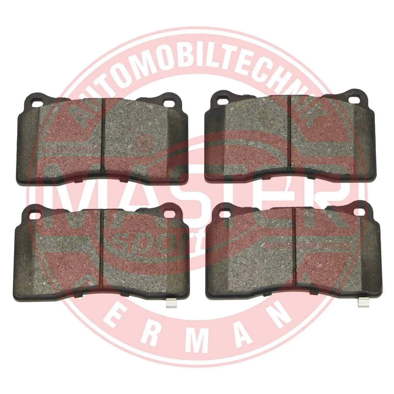 Bremsbelagsatz, Scheibenbremse Vorderachse MASTER-SPORT GERMANY 13046048552N-SET-MS
