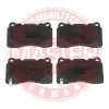 Bremsbelagsatz, Scheibenbremse Vorderachse MASTER-SPORT GERMANY 13046048552N-SET-MS Bild Bremsbelagsatz, Scheibenbremse Vorderachse MASTER-SPORT GERMANY 13046048552N-SET-MS