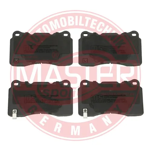 Bremsbelagsatz, Scheibenbremse Vorderachse MASTER-SPORT GERMANY 13046048552N-SET-MS Bild Bremsbelagsatz, Scheibenbremse Vorderachse MASTER-SPORT GERMANY 13046048552N-SET-MS