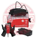 Bremsbelagsatz, Scheibenbremse Hinterachse MASTER-SPORT GERMANY 13046048582N-SET-MS
