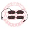 Bremsbelagsatz, Scheibenbremse Hinterachse MASTER-SPORT GERMANY 13046048582N-SET-MS Bild Bremsbelagsatz, Scheibenbremse Hinterachse MASTER-SPORT GERMANY 13046048582N-SET-MS
