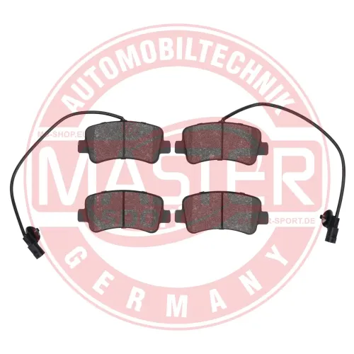 Bremsbelagsatz, Scheibenbremse Hinterachse MASTER-SPORT GERMANY 13046048582N-SET-MS Bild Bremsbelagsatz, Scheibenbremse Hinterachse MASTER-SPORT GERMANY 13046048582N-SET-MS