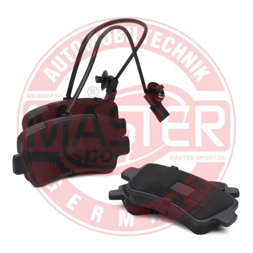 Bremsbelagsatz, Scheibenbremse Hinterachse MASTER-SPORT GERMANY 13046048582N-SET-MS Bild Bremsbelagsatz, Scheibenbremse Hinterachse MASTER-SPORT GERMANY 13046048582N-SET-MS
