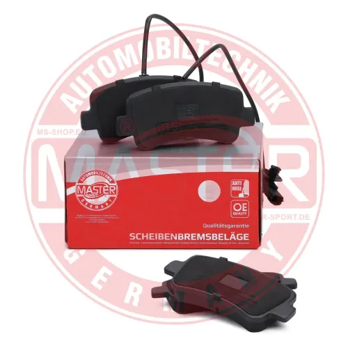 Bremsbelagsatz, Scheibenbremse Hinterachse MASTER-SPORT GERMANY 13046048582N-SET-MS Bild Bremsbelagsatz, Scheibenbremse Hinterachse MASTER-SPORT GERMANY 13046048582N-SET-MS