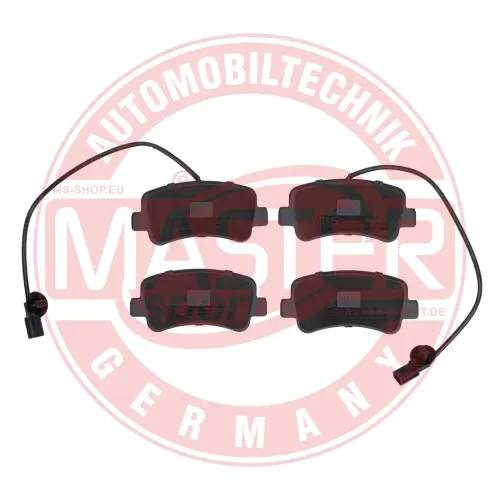 Bremsbelagsatz, Scheibenbremse Hinterachse MASTER-SPORT GERMANY 13046048582N-SET-MS Bild Bremsbelagsatz, Scheibenbremse Hinterachse MASTER-SPORT GERMANY 13046048582N-SET-MS