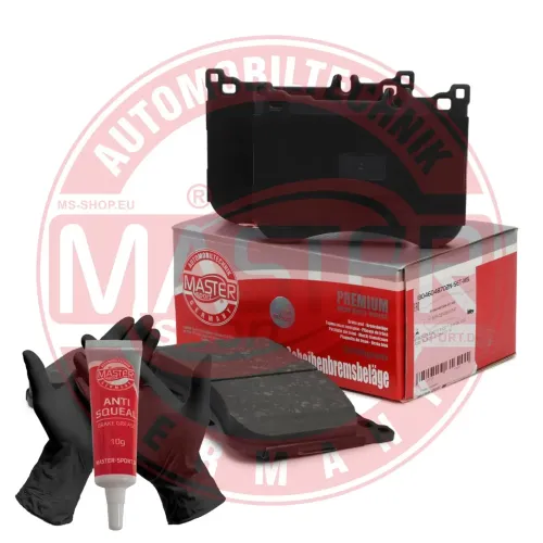 Bremsbelagsatz, Scheibenbremse Vorderachse MASTER-SPORT GERMANY 13046048702N-SET-MS Bild Bremsbelagsatz, Scheibenbremse Vorderachse MASTER-SPORT GERMANY 13046048702N-SET-MS